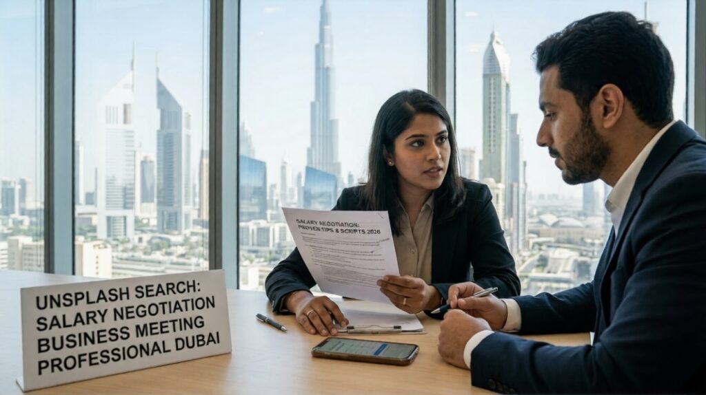 negotiate salary in Dubai