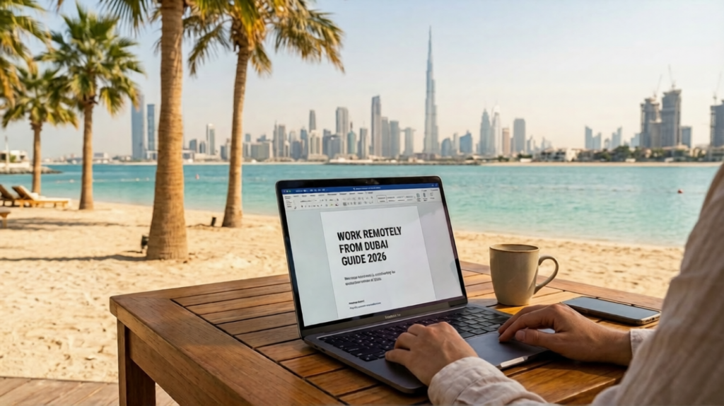 work remotely from Dubai