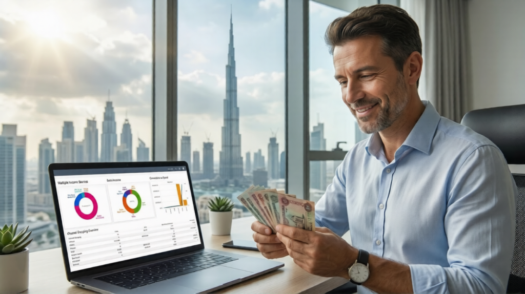 successful extra income from home Dubai expat 2026