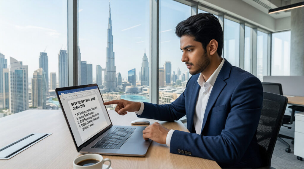 job in Dubai without experience