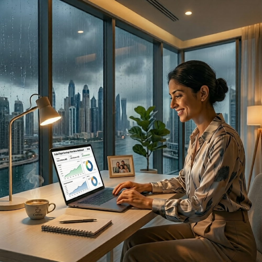 extra income from home Dubai 2026 expat earning