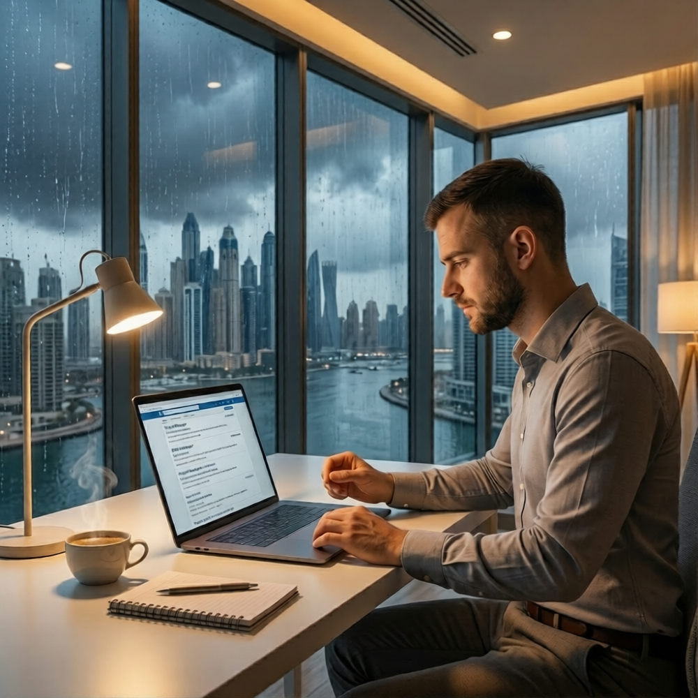 find a job in Dubai during economic slowdown