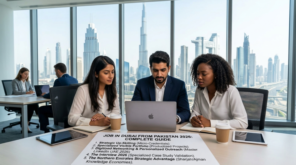 job in Dubai from Pakistan