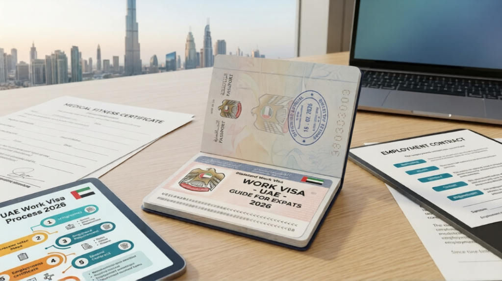 work visa UAE