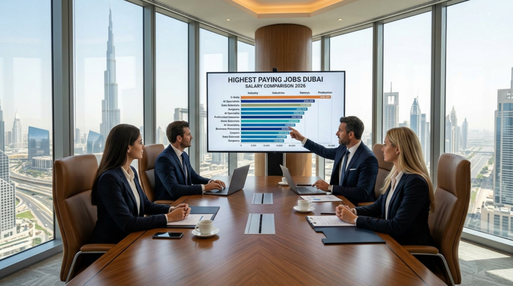 highest paying jobs in Dubai