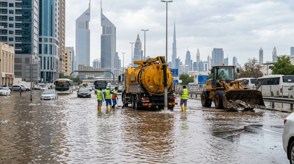 Dubai Rain Today — 7 Things You MustDo Right Now to Stay Safe ⛈️