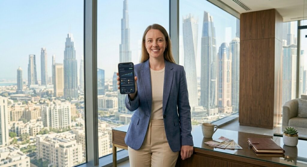 work from home success Dubai 2026 expat income AED