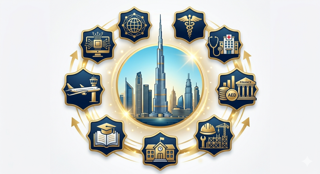 UAE salary sectors 2026 Dubai expat career opportunities