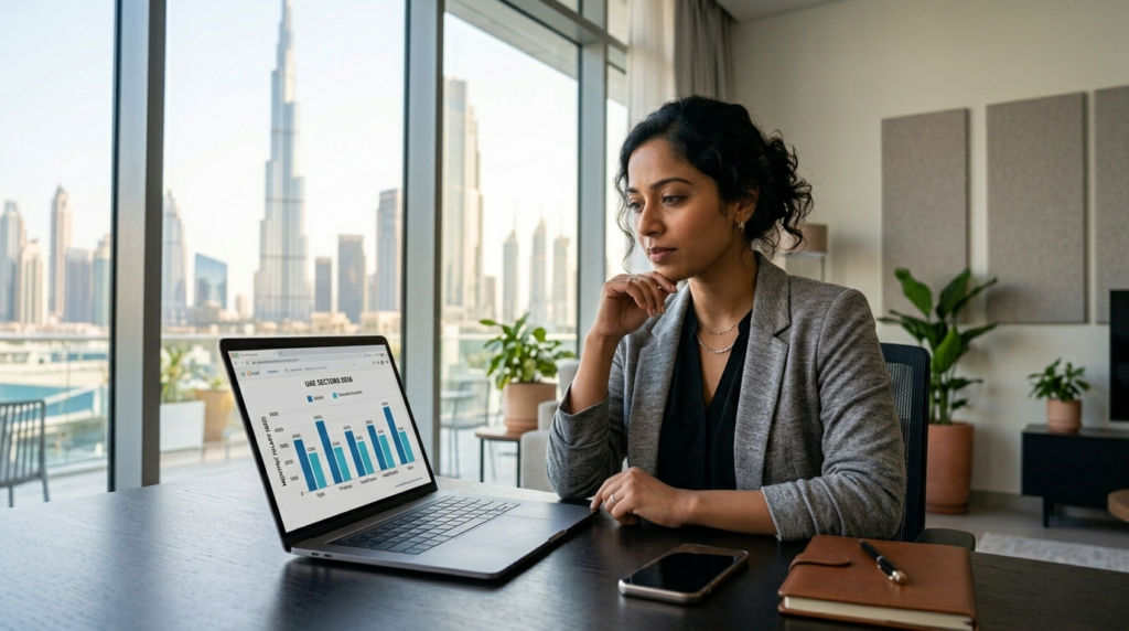 UAE job market 2026 salary comparison sectors expat guide