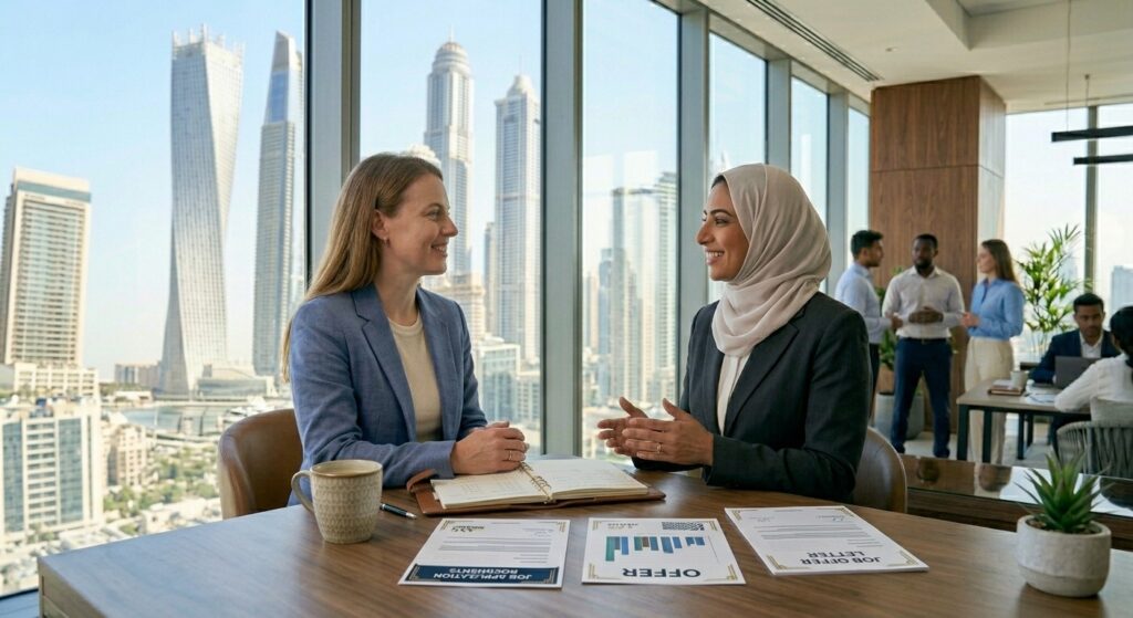 Dubai visa sponsorship interview 2026 companies hiring expats