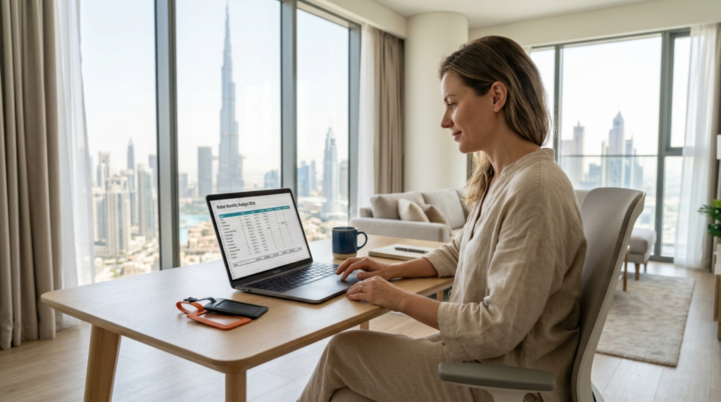 moving to Dubai 2026 first month costs budget breakdown expat