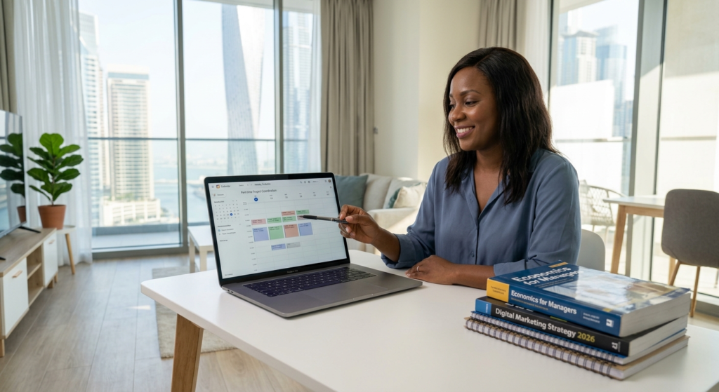 part time jobs Dubai 2026 work life balance expat