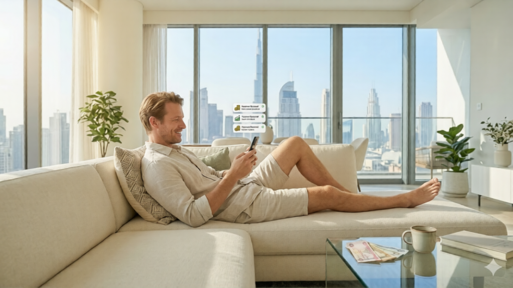 passive income in Dubai 2026 earn money while you sleep